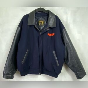 Orange amplifiers letterman jacket (XL)